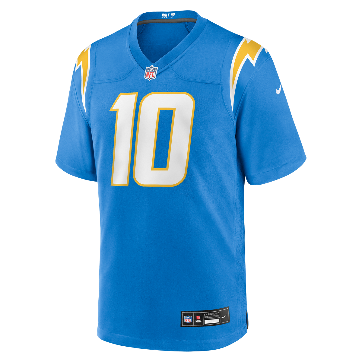 Men's Los Angeles Chargers Justin Herbert Nike Powder Blue Player Game Jersey