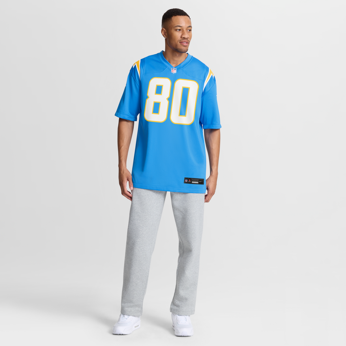 Men's Los Angeles Chargers Kellen Winslow Nike Powder Blue Game Retired Player Jersey