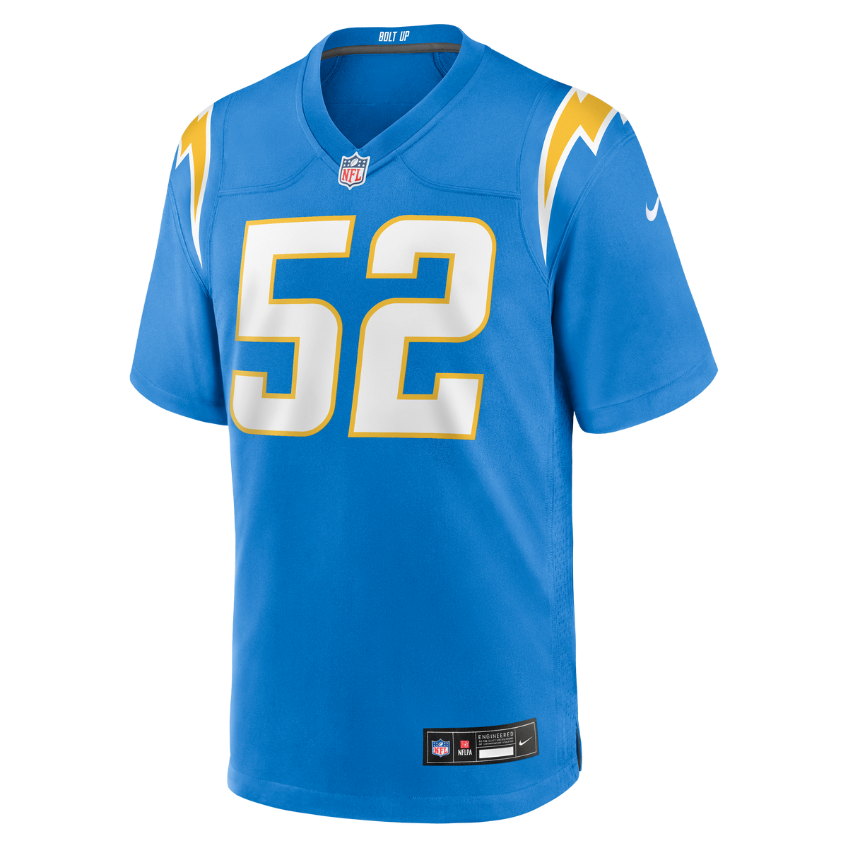 Men's Los Angeles Chargers Khalil Mack Nike Powder Blue Game Jersey