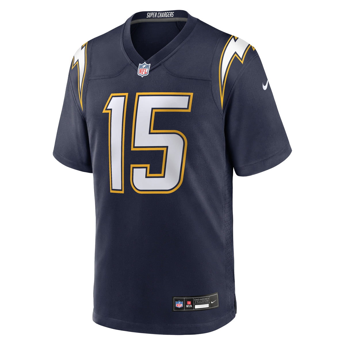 Men's Los Angeles Chargers Ladd McConkey Nike Navy Alternate Super Chargers Game Player Jersey