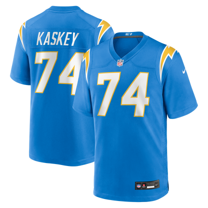 Men's Los Angeles Chargers Matt Kaskey Nike Powder Blue Team Game Jersey