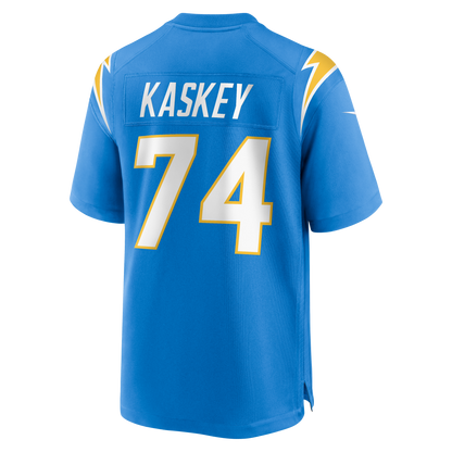 Men's Los Angeles Chargers Matt Kaskey Nike Powder Blue Team Game Jersey
