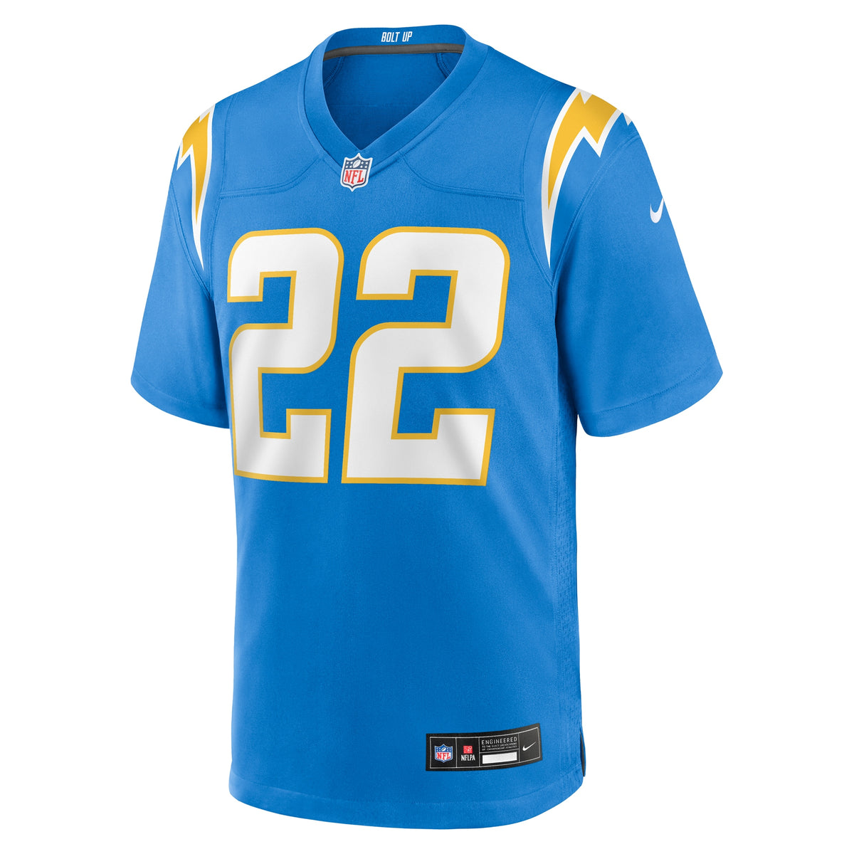 Men's Los Angeles Chargers Najee Harris Nike Powder Blue Game Player Jersey