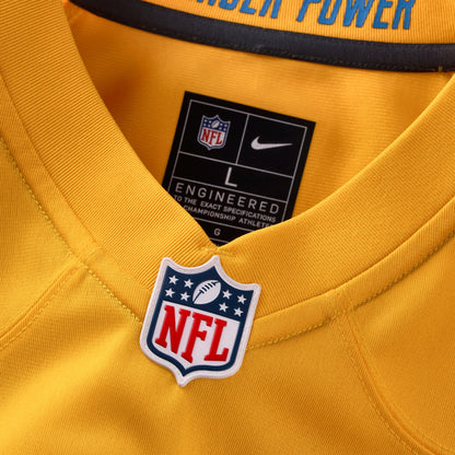 Men's Los Angeles Chargers Oronde Gadsden Nike Gold Alternate Charger Power Game Jersey