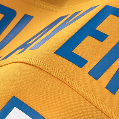 Men's Los Angeles Chargers Oronde Gadsden Nike Gold Alternate Charger Power Game Jersey