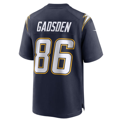 Men's Los Angeles Chargers Oronde Gadsden Nike Navy Alternate 2 Super Chargers Game Jersey