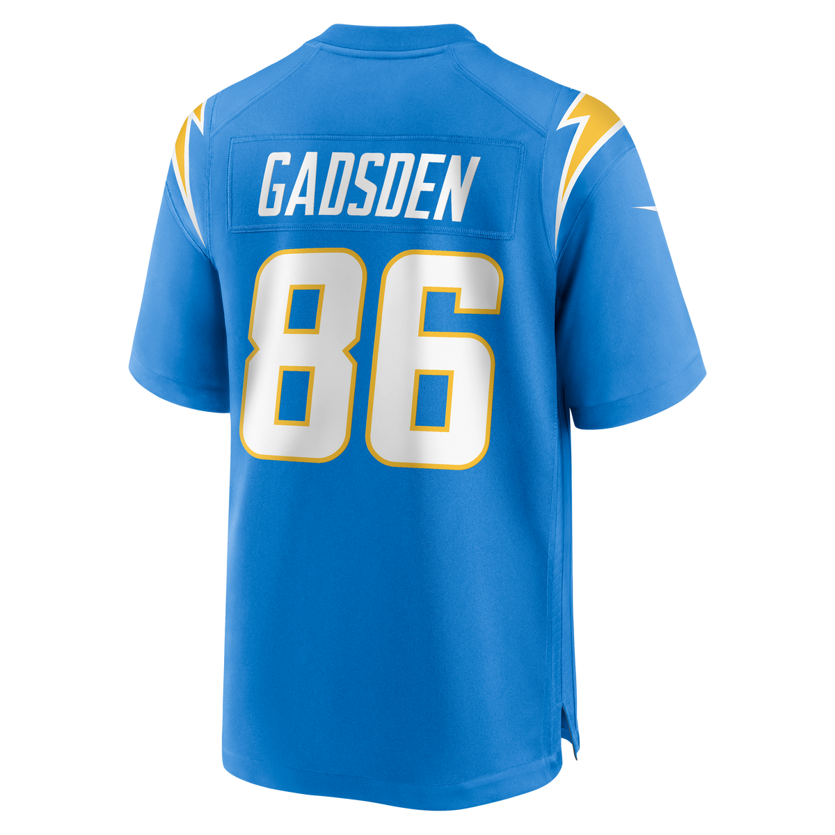 Men's Los Angeles Chargers Oronde Gadsden Nike Powder Blue Team Game Jersey
