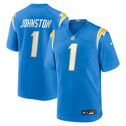 Men's Los Angeles Chargers Quentin Johnston Nike Powder Blue Game Player Jersey
