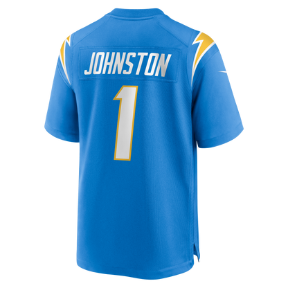 Men's Los Angeles Chargers Quentin Johnston Nike Powder Blue Game Player Jersey