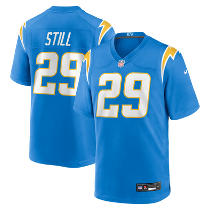 Men's Los Angeles Chargers Tarheeb Still Nike Powder Blue Team Game Jersey