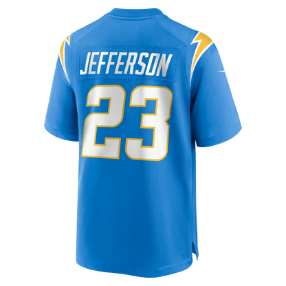 Men's Los Angeles Chargers Tony Jefferson Nike Powder Blue Team Game Jersey