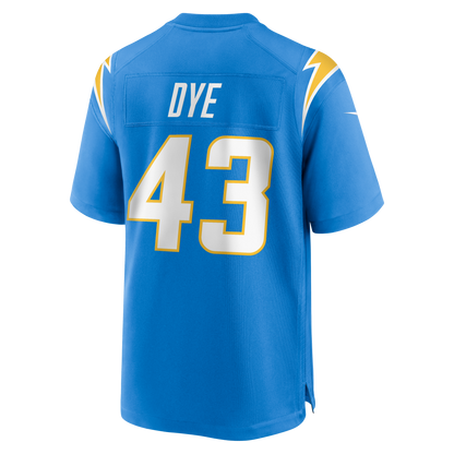 Men's Los Angeles Chargers Troy Dye Nike Powder Blue Game Jersey