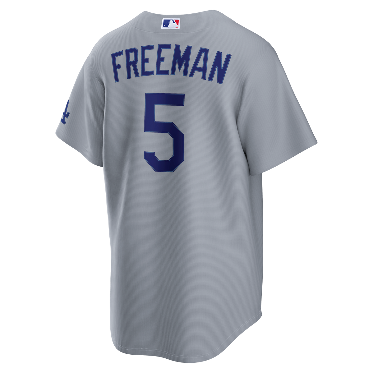 Men's Los Angeles Dodgers Freddie Freeman Nike Gray Road Stadium Jersey