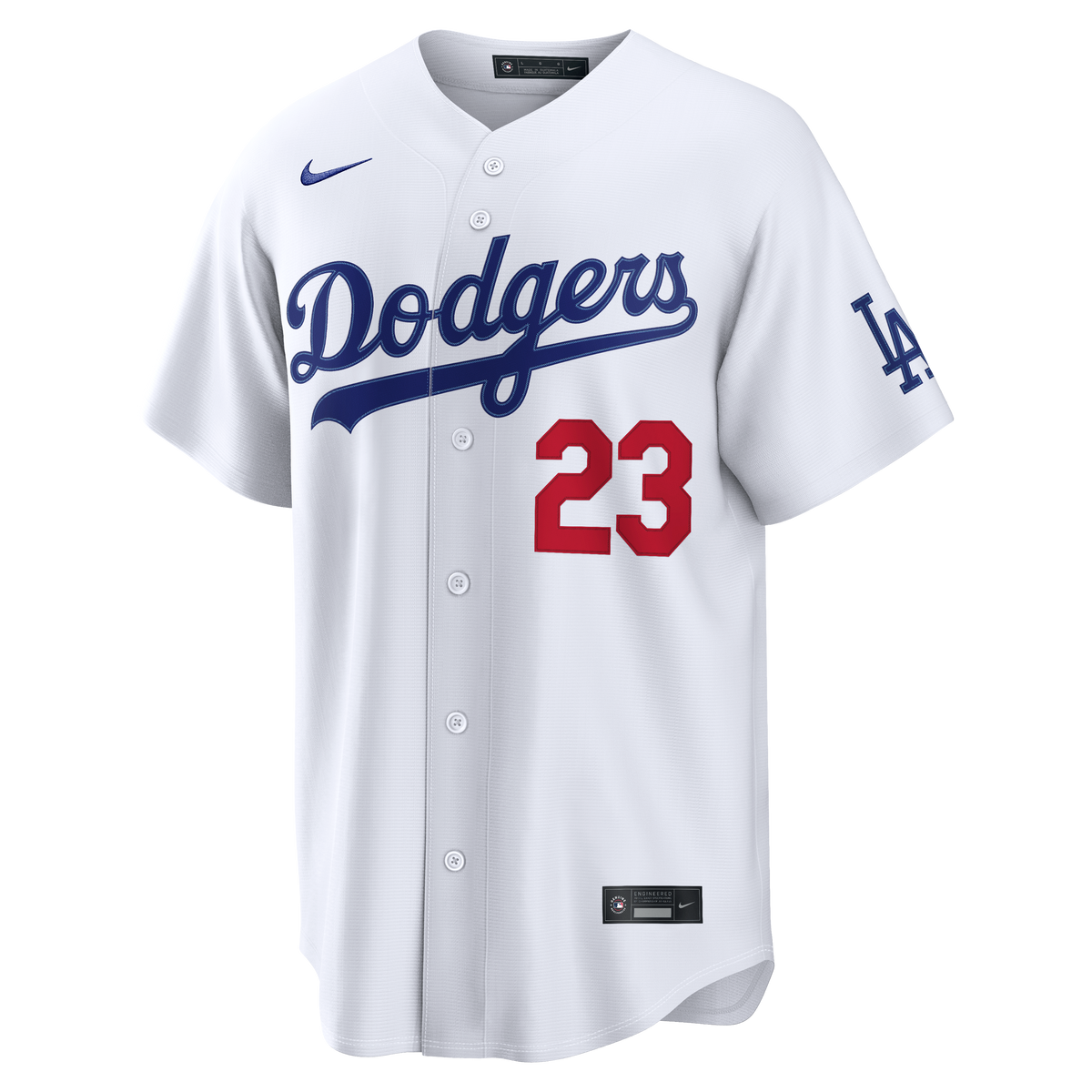 Men's Los Angeles Dodgers Kyle Tucker Nike White Home Stadium Jersey