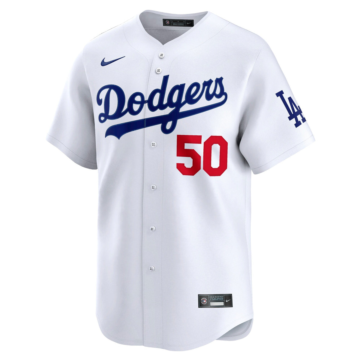 Men's Los Angeles Dodgers Mookie Betts Nike White Home Limited Player Jersey