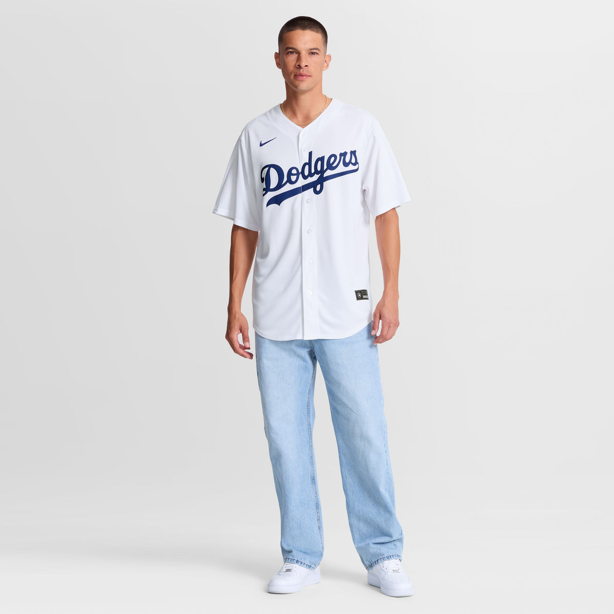 Men's Los Angeles Dodgers Tyler Glasnow Nike White Home Replica Jersey