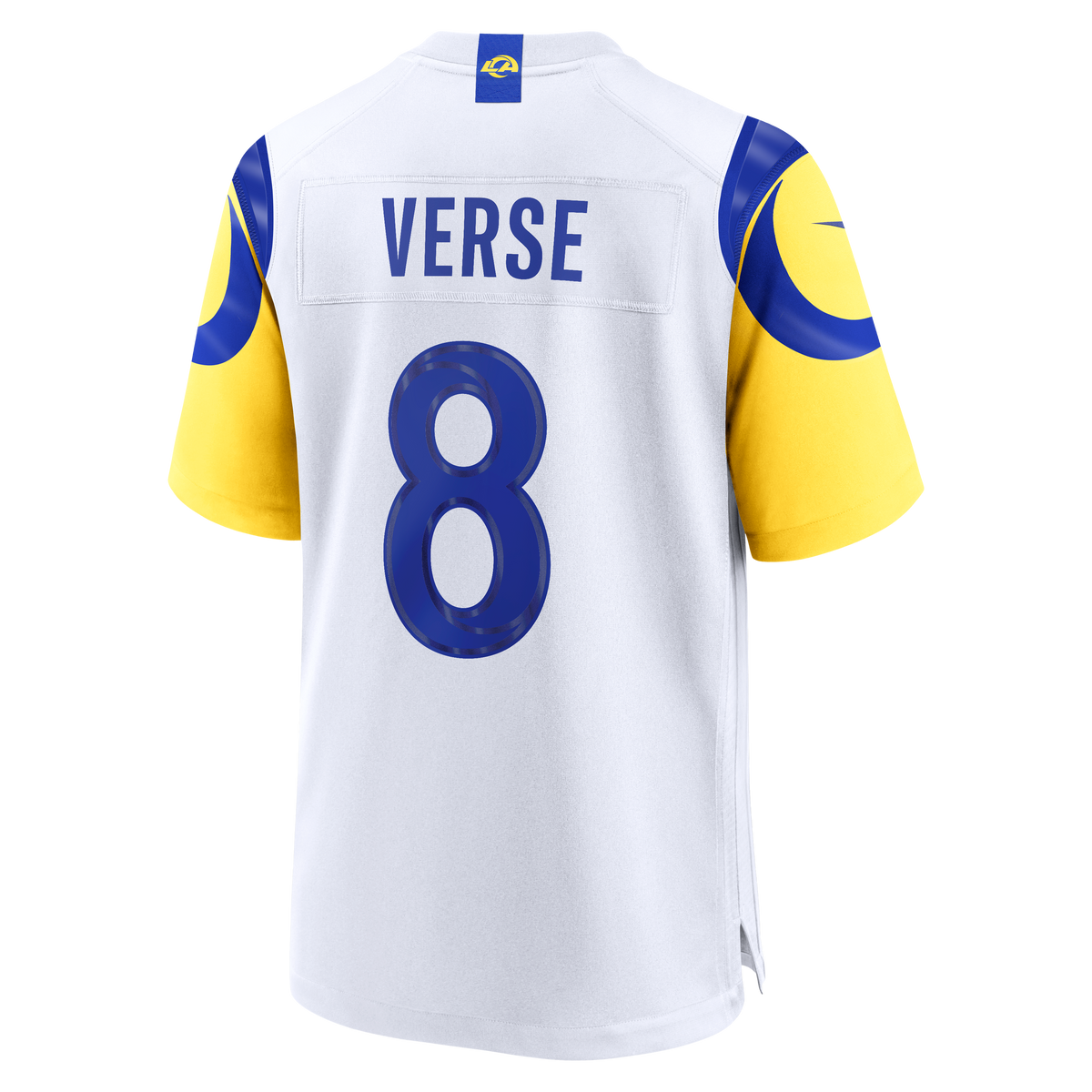 Men's Los Angeles Rams Jared Verse Nike White White Game Player Jersey