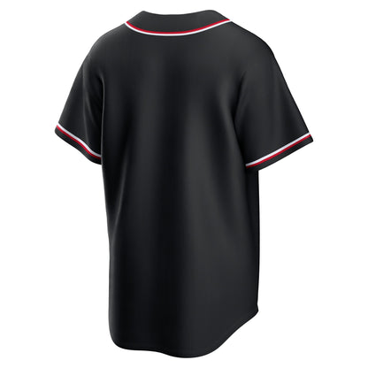 Men's Minnesota Twins Nike Fashion Replica Black Out Jersey