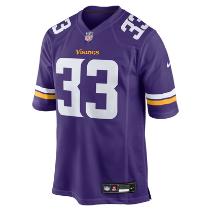 Men's Minnesota Vikings Aaron Jones Nike Purple Game Player Jersey