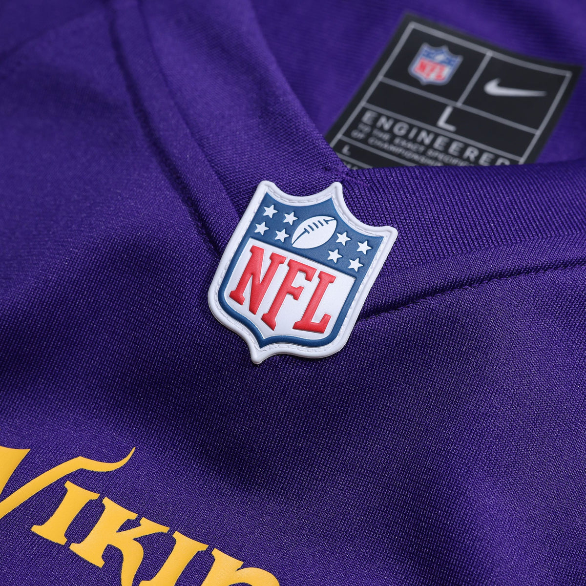 Men's Minnesota Vikings Andrew Booth Jr. Nike Purple Player Game Jersey