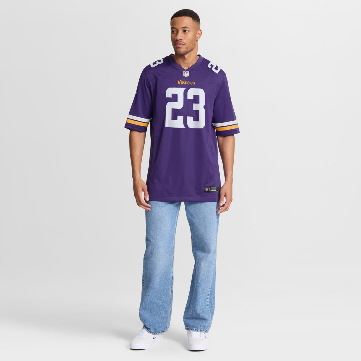Men's Minnesota Vikings Andrew Booth Jr. Nike Purple Player Game Jersey