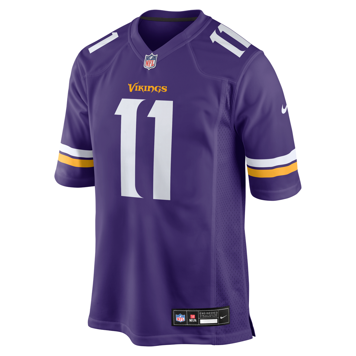 Men's Minnesota Vikings Carson Wentz Nike Purple Team Game Jersey