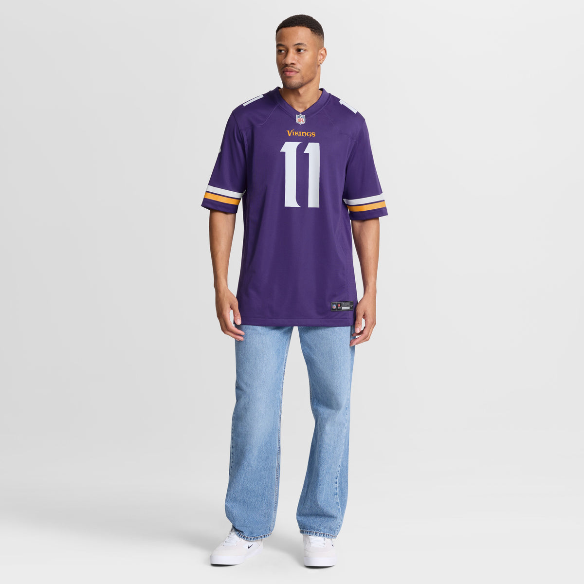 Men's Minnesota Vikings Daunte Culpepper Nike Purple Game Retired Player Jersey