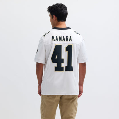 Men's New Orleans Saints Alvin Kamara Nike White Vapor F.U.S.E. Limited Jersey