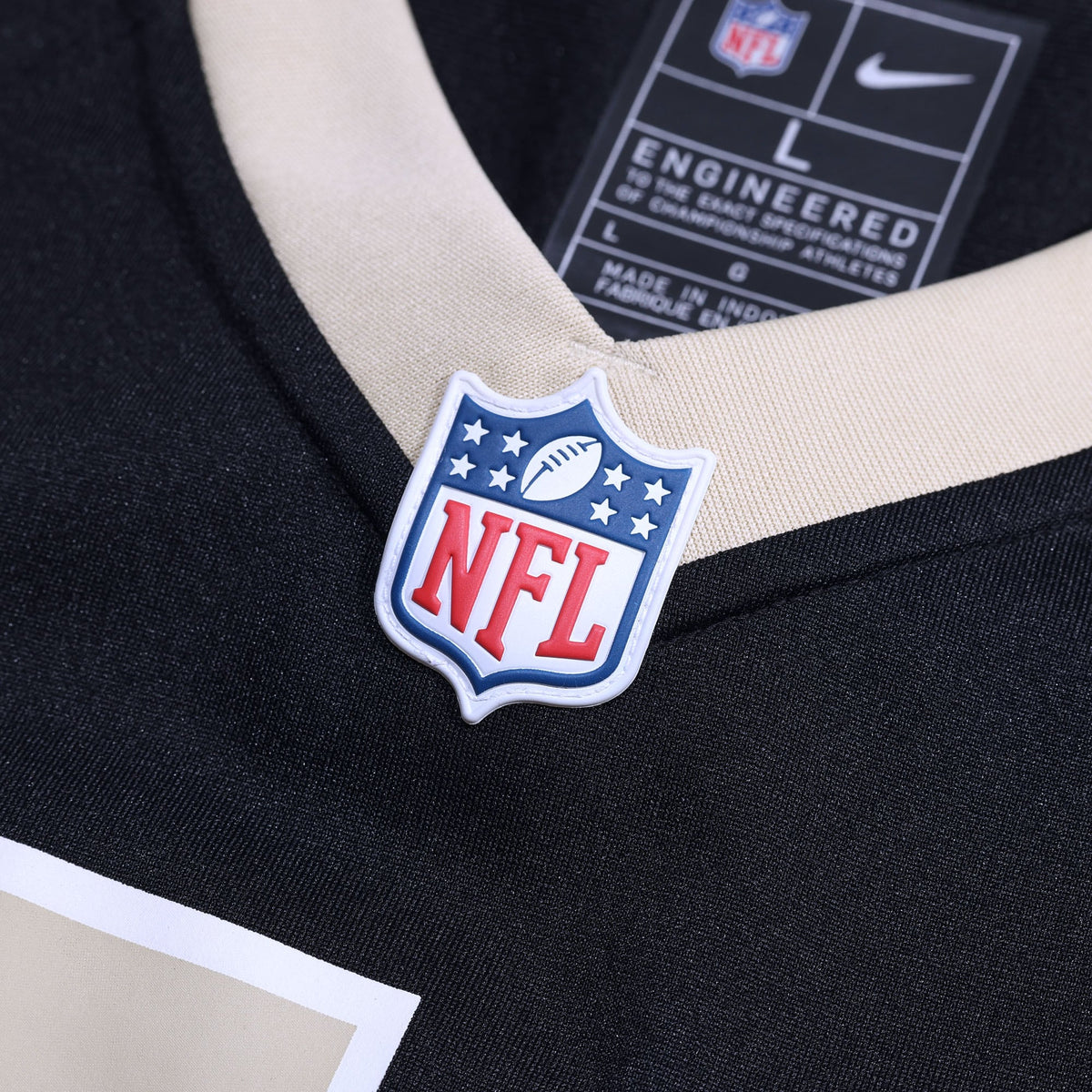 Men's New Orleans Saints Archie Manning Nike Black Game Retired Player Jersey