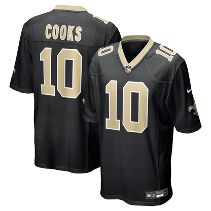 Men's New Orleans Saints Brandin Cooks Nike Black Team Game Jersey