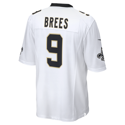 Men's New Orleans Saints Drew Brees Nike White Game Jersey