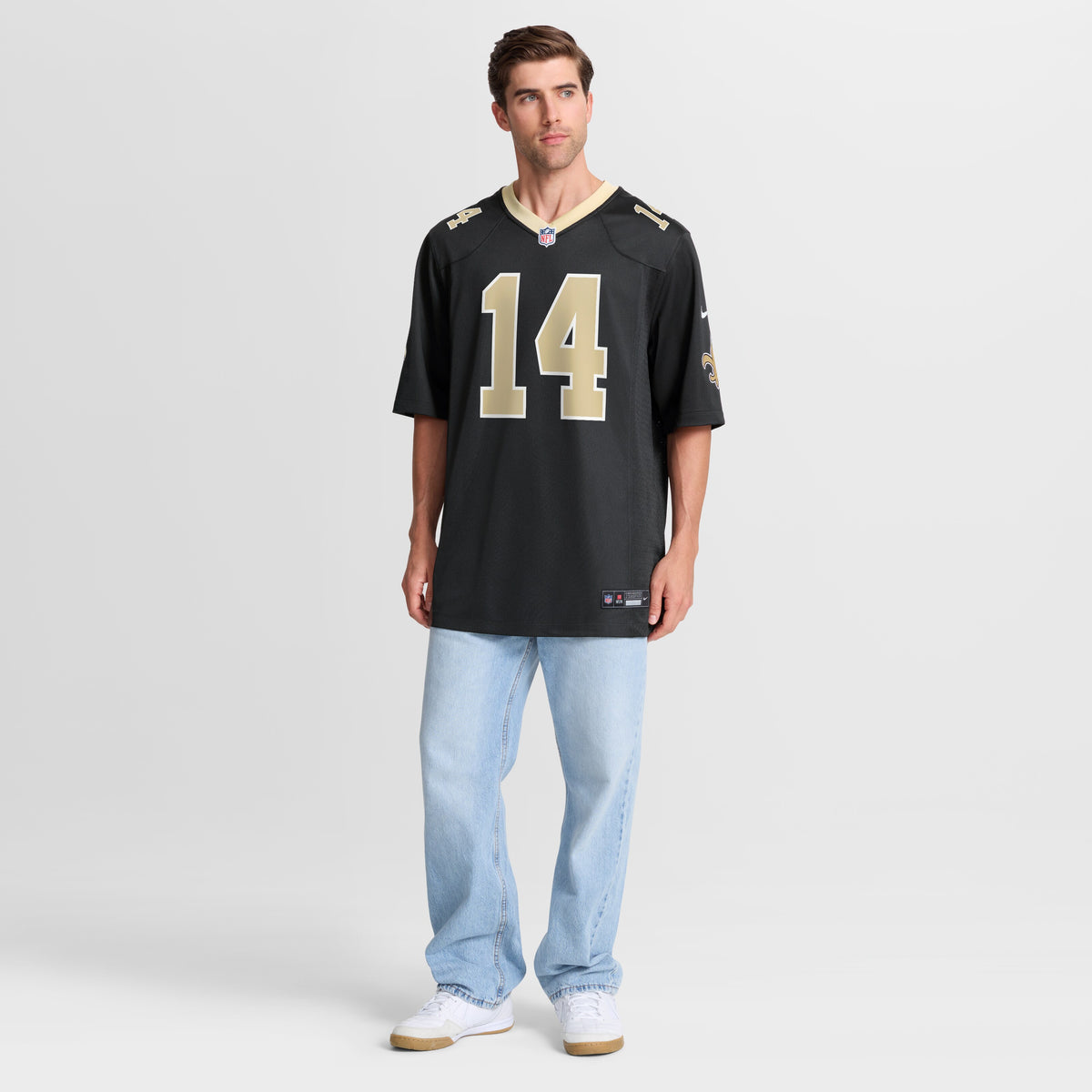Men's New Orleans Saints Ga&'Quincy McKinstry Nike Black Player Game Jersey