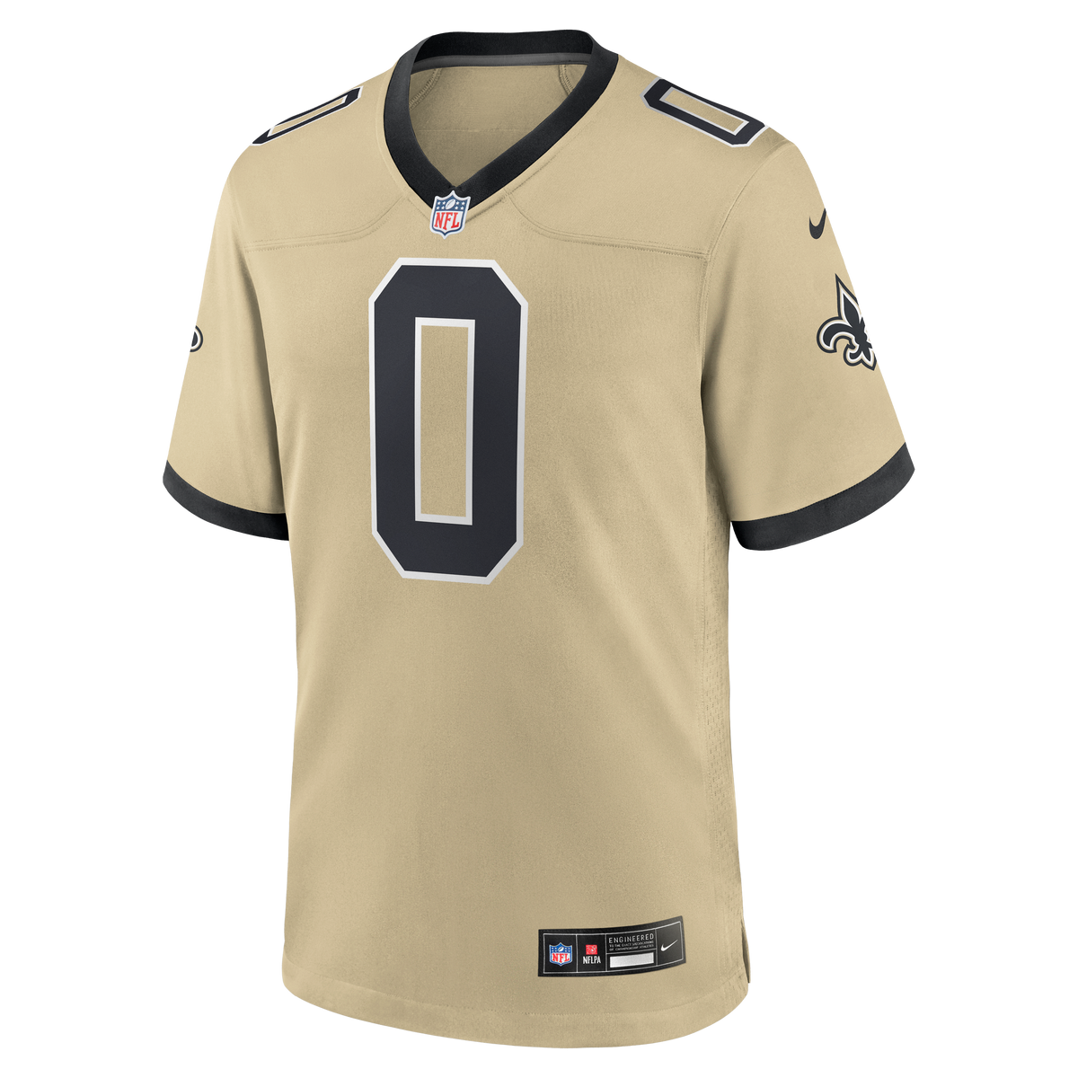 Men's New Orleans Saints Jordyn Tyson Nike Gold 2026 NFL Draft First Round Pick No. 8 Alternate Game Jersey