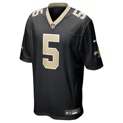 Men's New Orleans Saints Kendre Miller Nike Black Team Game Jersey
