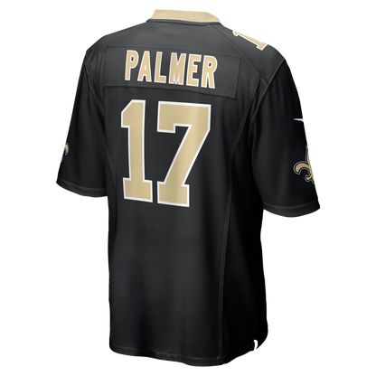 Men's New Orleans Saints Trey Palmer Nike Black Team Game Jersey