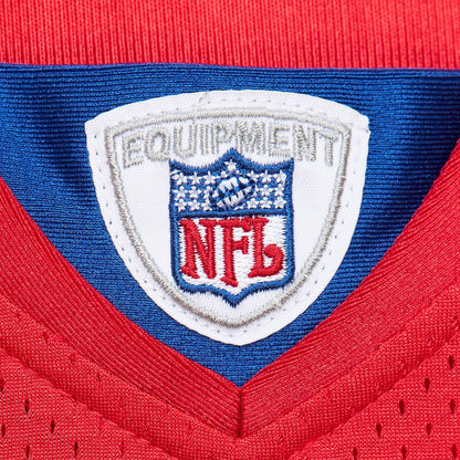 Men's New York Giants 2004 Eli Manning Mitchell & Ness Red Authentic Throwback Retired Player Jersey