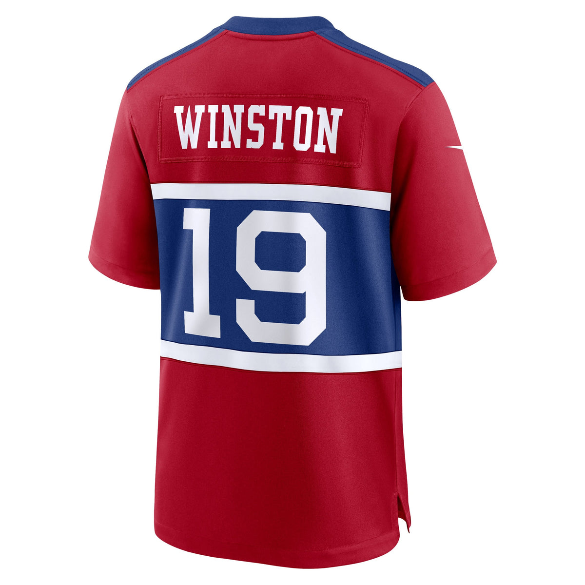 Men's New York Giants Jameis Winston Nike Century Red Alternate Game Jersey