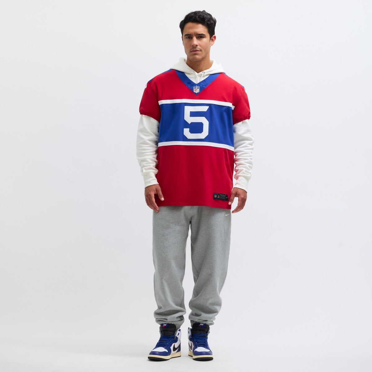Men's New York Giants Kayvon Thibodeaux Nike Red Alternate Vapor F.U.S.E. Elite Jersey