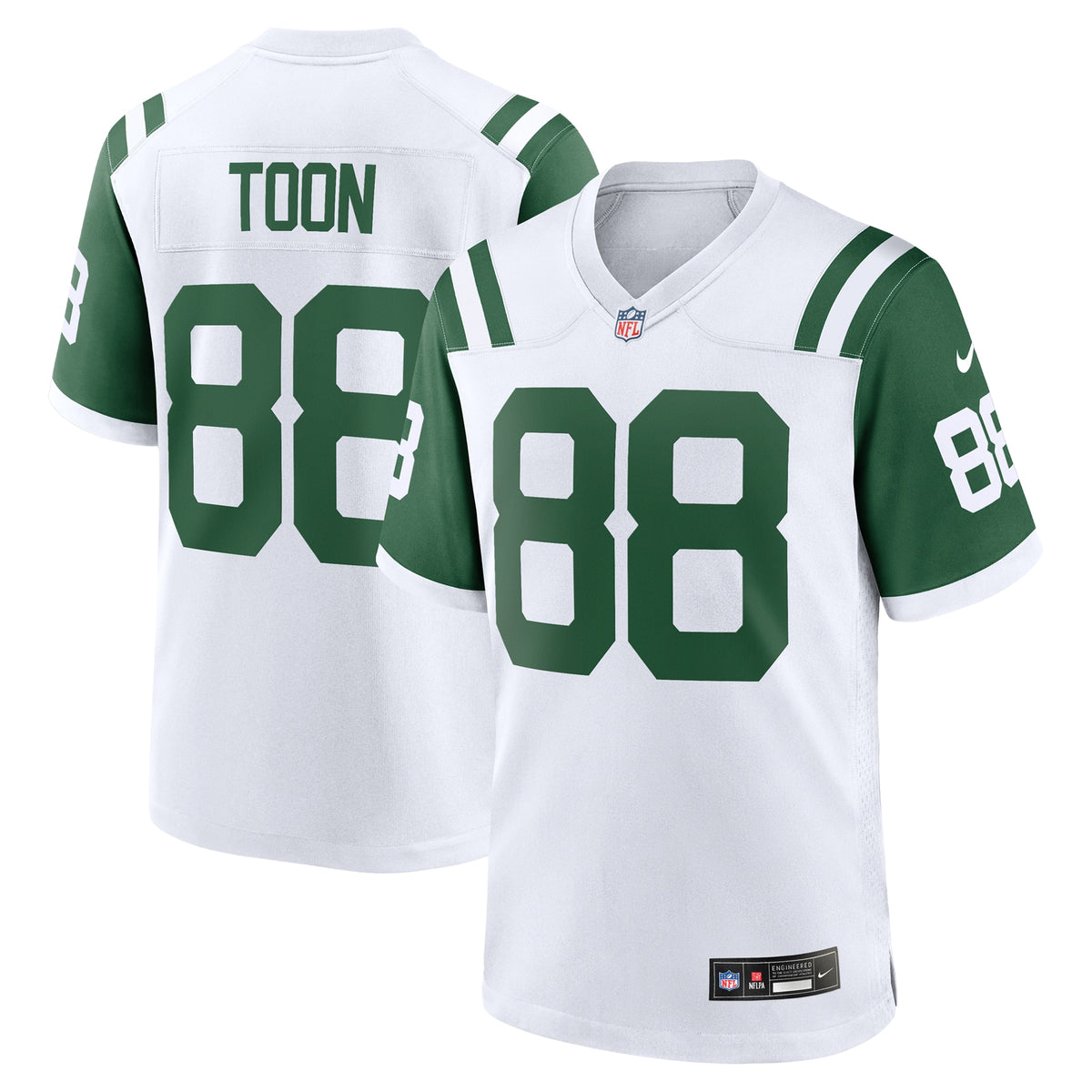 Men's New York Jets Al Toon Nike White Retired Player Alternate Game Jersey