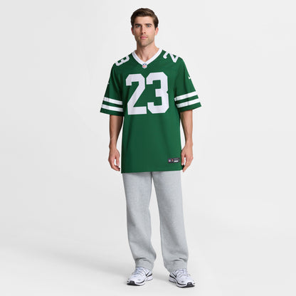 Men's New York Jets Azareye&'h Thomas Nike Legacy Green Team Game Jersey