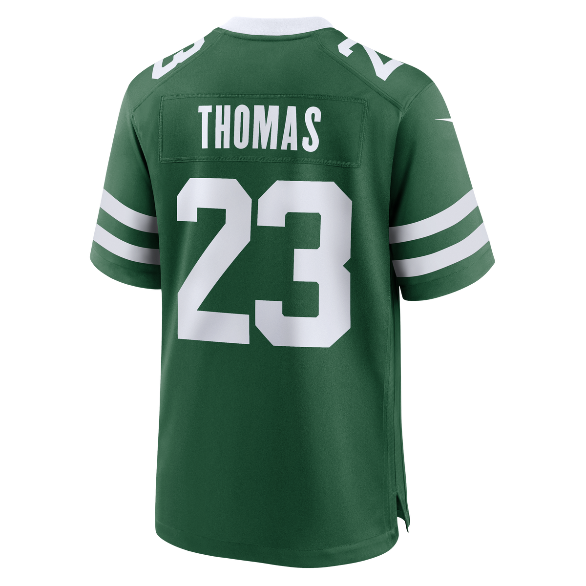 Men's New York Jets Azareye&'h Thomas Nike Legacy Green Team Game Jersey