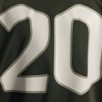 Men's New York Jets Breece Hall Nike Gotham Green 2025 Rivalries Collection Game Jersey