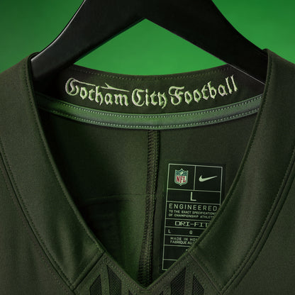 Men's New York Jets Breece Hall Nike Gotham Green 2025 Rivalries Collection Stitched Limited Jersey