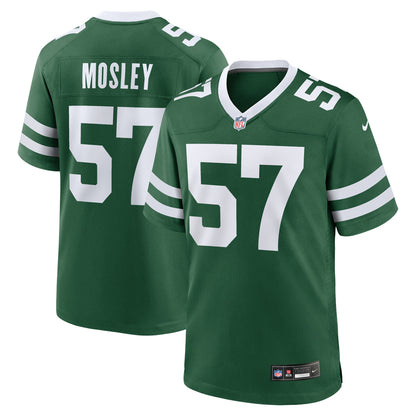 Men's New York Jets C.J. Mosley Nike Legacy Green Team Game Jersey