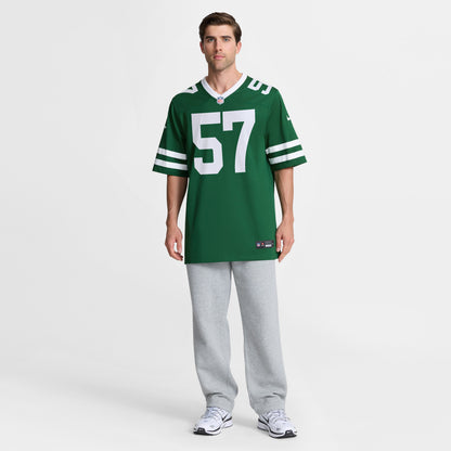 Men's New York Jets C.J. Mosley Nike Legacy Green Team Game Jersey