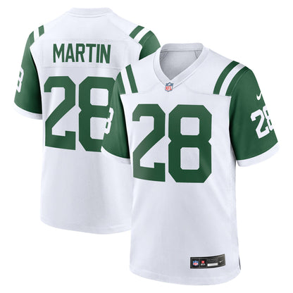 Men's New York Jets Curtis Martin Nike White Retired Player Alternate Game Jersey