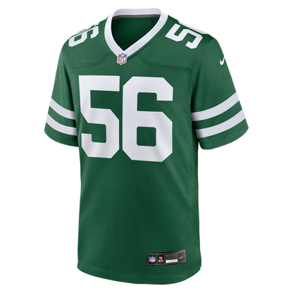 Men's New York Jets Demario Davis Nike Legacy Green Team Game Jersey