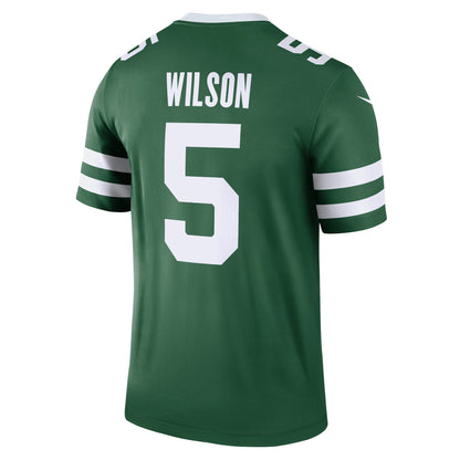 Men's New York Jets Garrett Wilson Nike Green Legend Player Performance Top