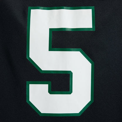 Men's New York Jets Garrett Wilson Nike Legacy Black Alternate Game Jersey