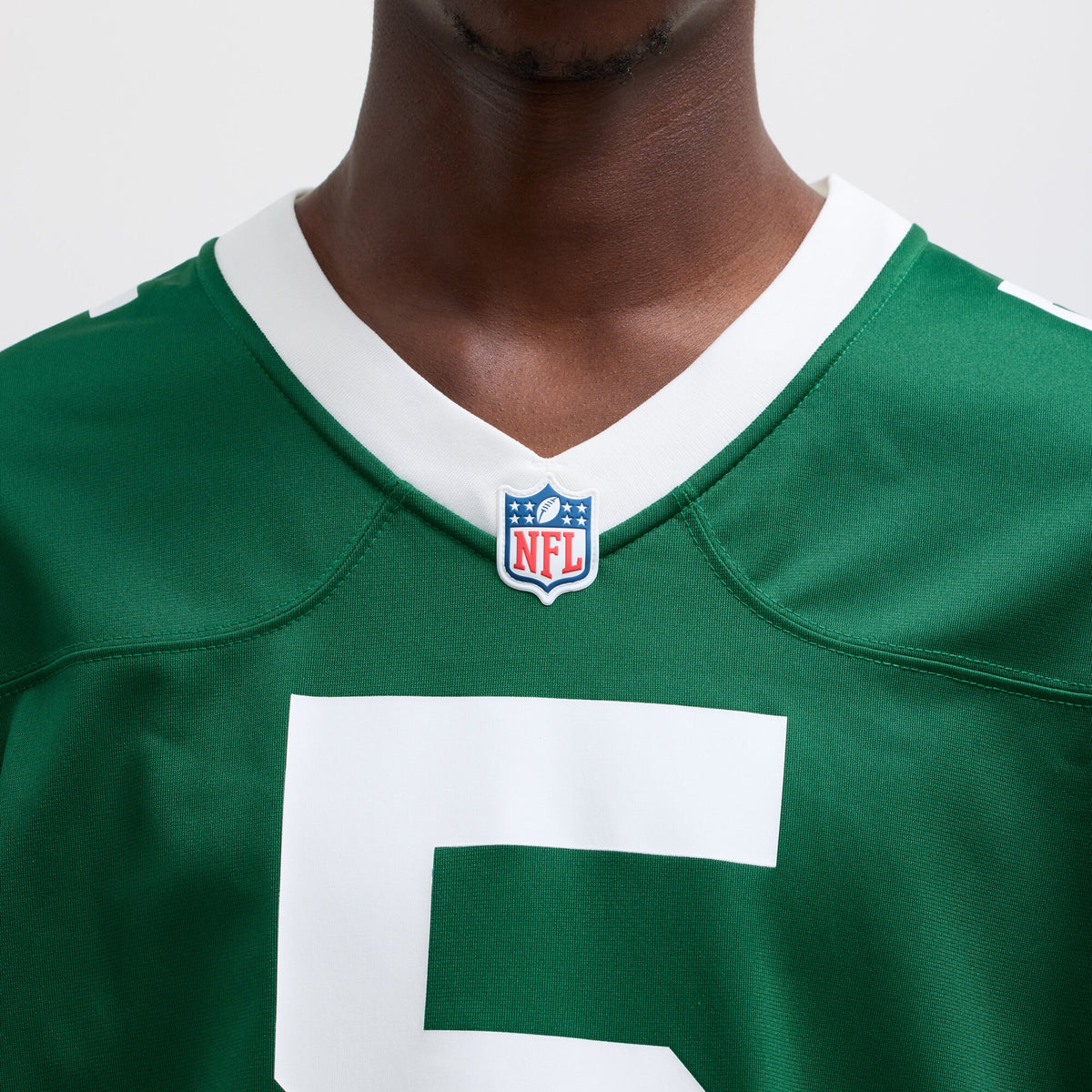 Men's New York Jets Garrett Wilson Nike Legacy Green Game Jersey